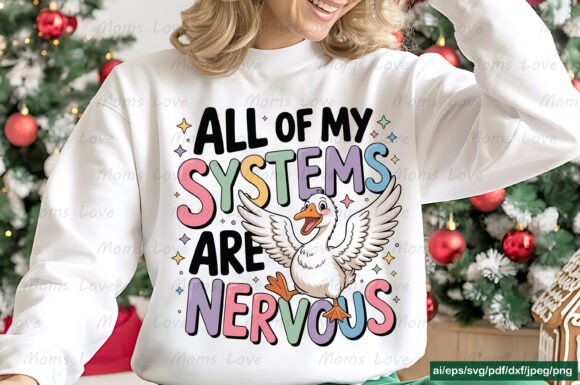 All of My Systems Are Nervous SVG PNG Review