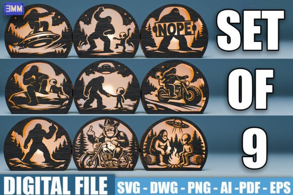 Bigfoot SVG Bundle Lantern: A Designer Review