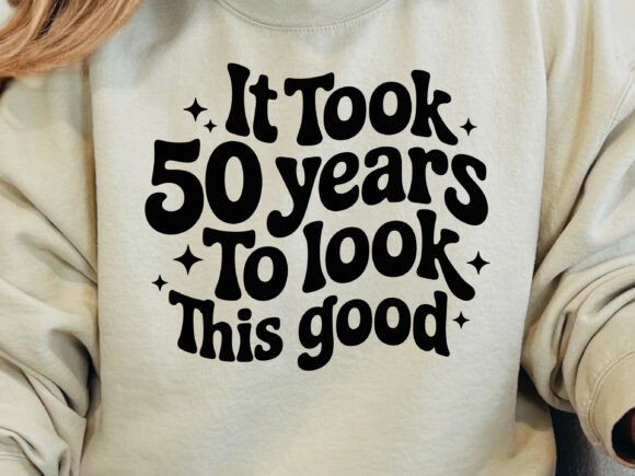 Funny 50th Birthday Shirt Design SVG PNG Review