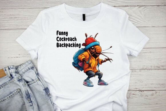 Funny Cockroach Dancing Backpacking Png Review