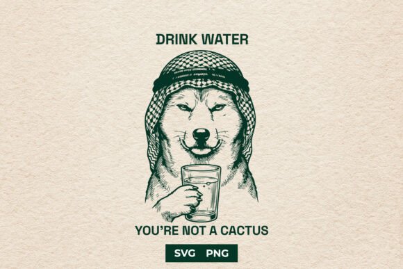 Funny Drink Water Youre Not a Cactus SVG Review