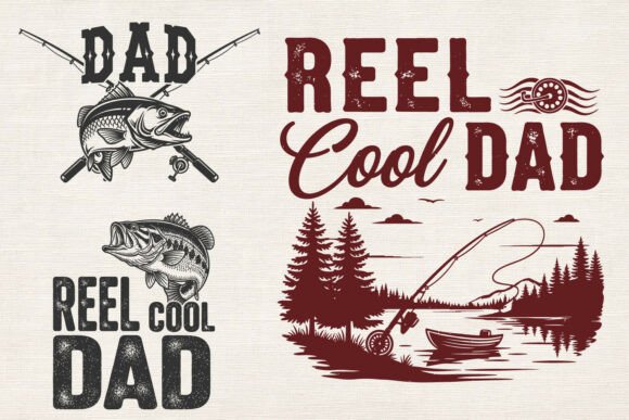 Funny Fishing Dad Fathers Day Shirt SVG Review