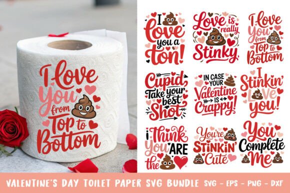Funny Valentine’s Day Toilet Paper SVG Review