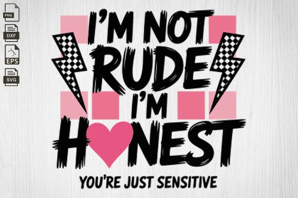 I'm Not Rude: Snarky Sarcastic Embroidery Review