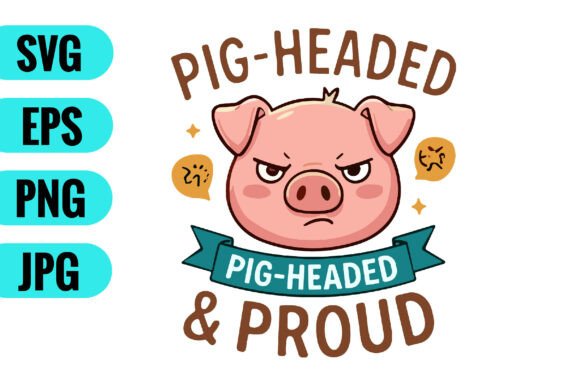 Pig Headed and Proud SVG: A Designer's Review
