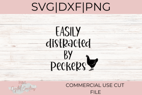 Review: Easily Distracted by Peckers Svg for Embroidery